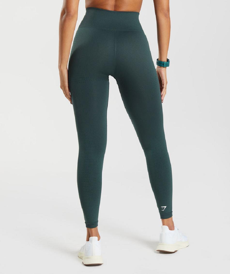 Leggins Gymshark Vital Seamless 2.0 Mujer Verde | CO 2811DFM